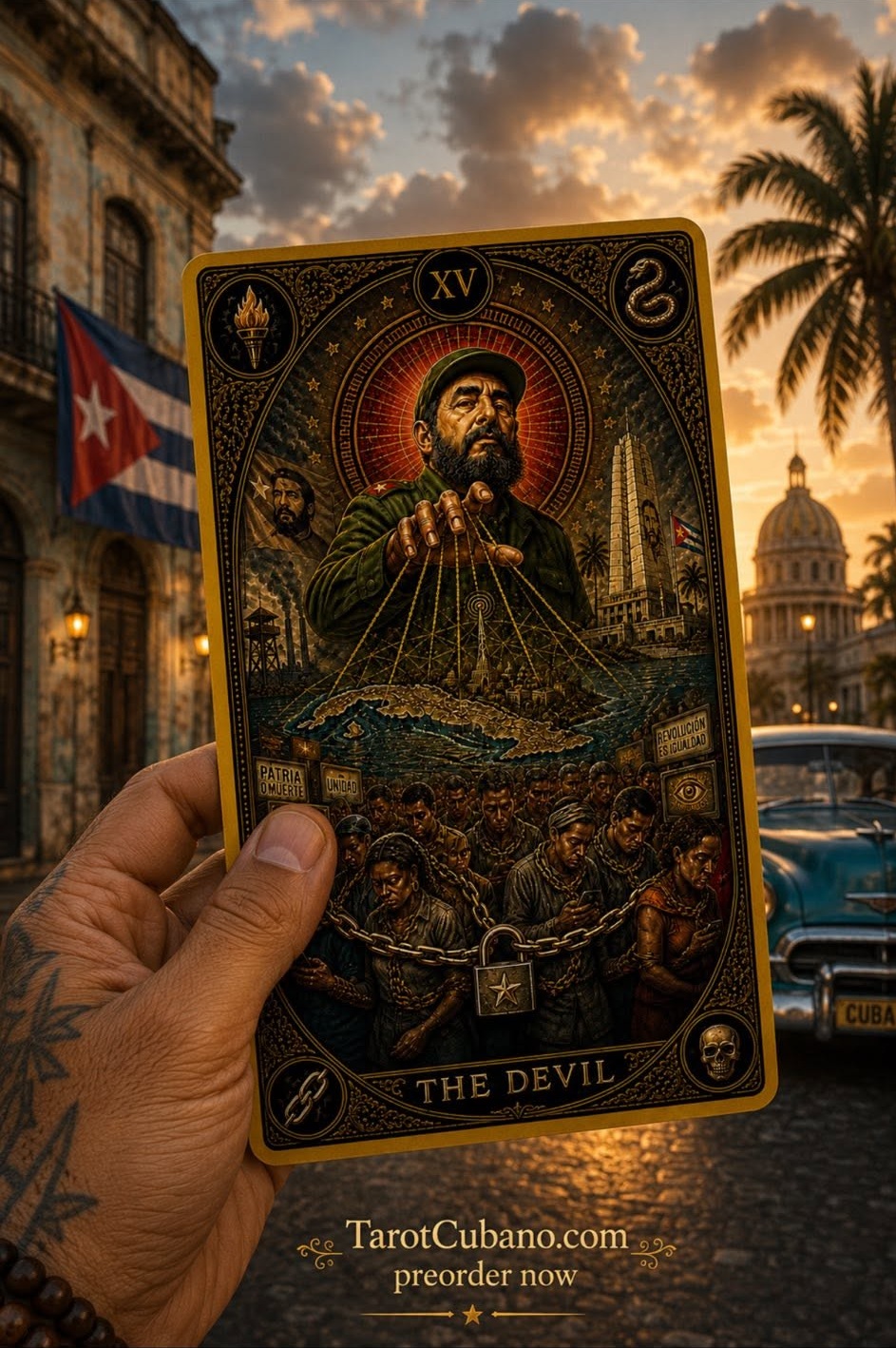 The Devil - Tarot Cubano