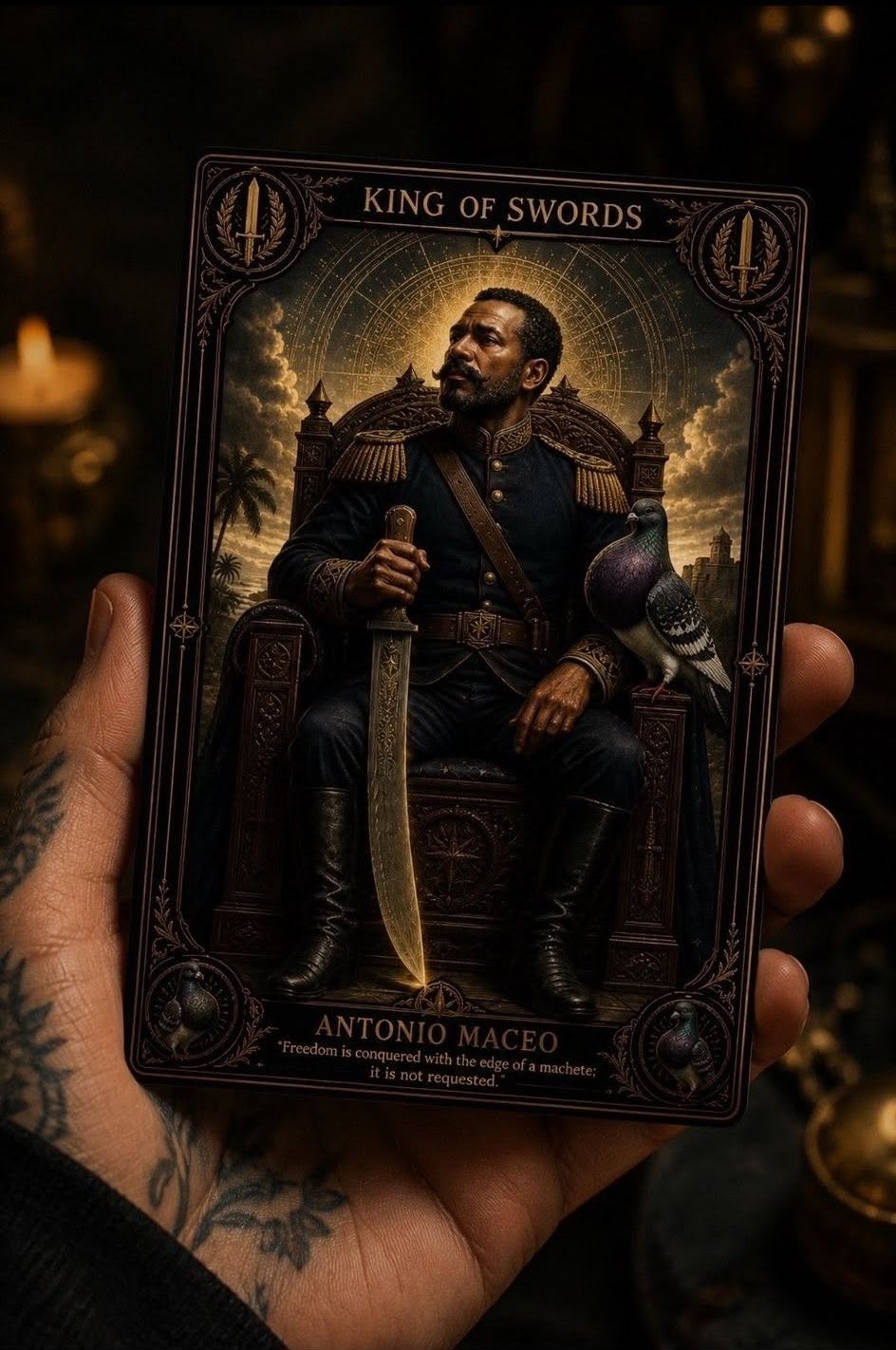 King of Swords - Antonio Maceo