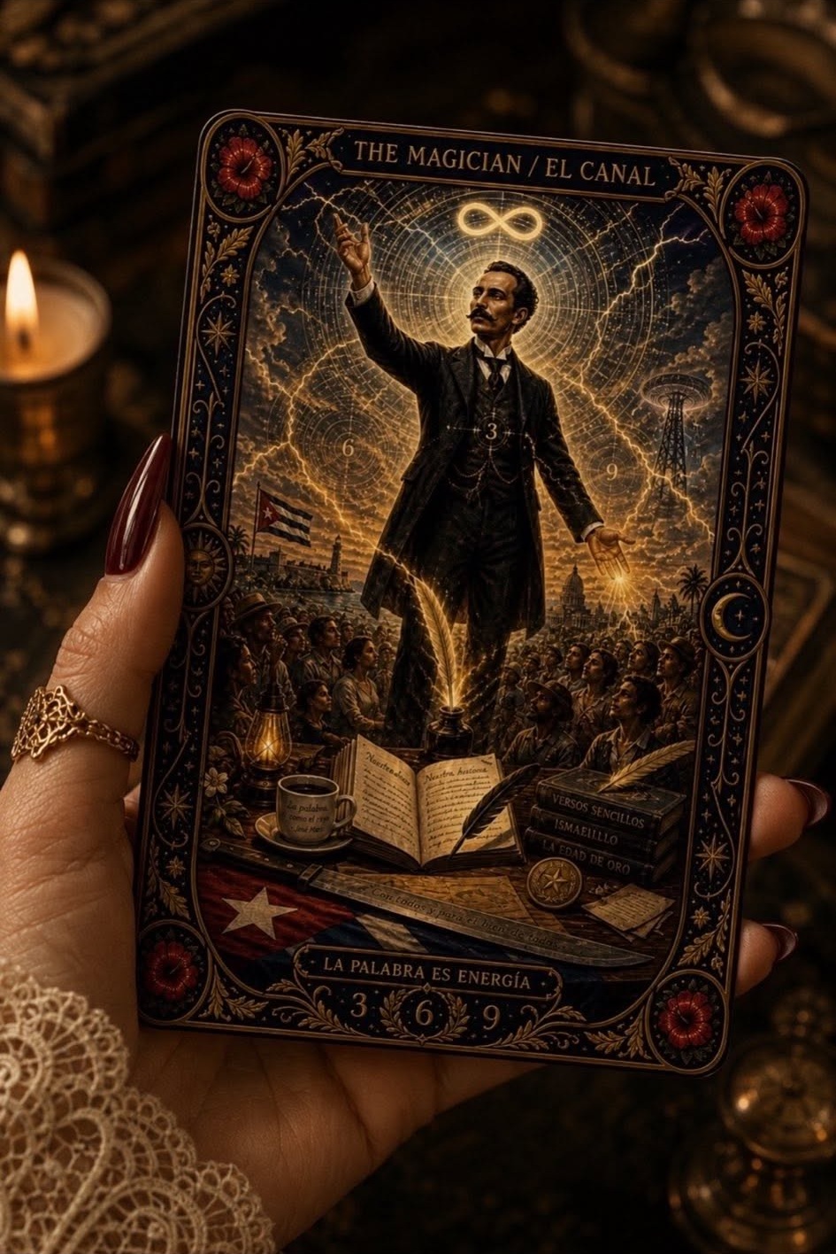 The Magician Tarot Cubano